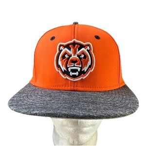 The Game Pro High School Baseball LB Tigers Fitted Hat Size 7 NWOT Orange Grey